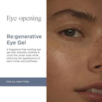 Re:generative Eye Gel, Firming Treatment for Dark Circles and Puffiness, With Plant Actives to Brighten, Refresh and Protect, 0.5 Oz