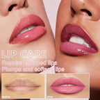 6 PCS Hydrating Lip Oil, Big Brush Head Lip Glaze Shiny Transparent Lip Glow Oil, Nourishing & Non-sticky Long Lasting Fresh Clear Smooth Lip Care Plumping Lip Oil (SET A)