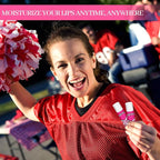50 Pcs Cheer Gifts Bulk Cheerleading Lip Balm Gifts Moisturizing for Cheerleader Gifts Women