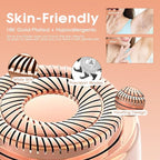 Replacement Heads for Finishing Touch Flawless Facial Hair Remover Device for Women, Replacement Blades for Flawless Replacement Heads Gen 2, 18k Gold with Gurelax Flannel Bag (4)