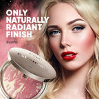 Baked PRO Blush. Brighten Lighting Highly Glow Marbleized Blush. Lightweight Shimmery Satin Face Makeup. Cruelty-Free. Shape, Contour & Highlight Face (B2)