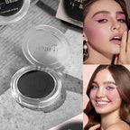 Black Cream Blush, Color Changing Blush For Cheeks & Lips Balm Tint Black Clear Color Change pH Magic Waterproof Gel Cheek Blendable Multi-Use Balm