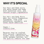Pacifica Island Vanilla Hair Mist Perfume and Full Body Spray for Women - Fragrance Spray for A Mood-Lifting Experience, Paraben-Free, Clean Beauty No Alcohol, Vegan & Cruelty-Free, 6 oz oz