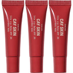 Cay Skin Isle Lip Balm SPF 30 – High Shine, Hydrating + Sheer Lip Gloss in Vanilla Brown Sugar Flavor – Formulated with Natural Ingredients for All Skin Tones – 3-Pack, Irie Rose