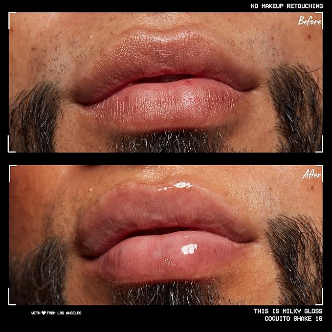 NYX PROFESSIONAL MAKEUP This Is Milky Gloss, Lip Gloss with 12 Hour Hydration, Vegan - Coquito Shake (Milky Clear)