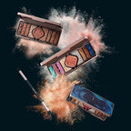 FLORASIS Floral Engraving Phoenix Makeup Palette Makeup Long Lasting Blendable Natural Eyeshadow Palette for Women (03 Soaring Sunlight)