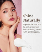Glint Lipcerin (Star Bouquet, 0.5fl oz) - Long Lasting Hydrating lip gloss with Shea Butter for a Natural Looking, Korean Skin care. Ideal for Chapped, Dry, Cracked, or Damaged Lips.