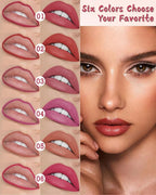 Lip Stain Marker Pen, Ruby Red Lip Liner Longlasting