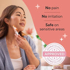 Finishing Touch Lumina Painless Hair Remover, Silver