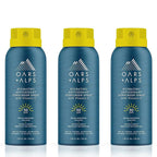 Oars + Alps Travel Sunscreen Spray for Face & Body, SPF 50 Spray Sunscreen Infused with Vitamin C & Antioxidants, No White Residue, Water & Sweat Resistant, Lightweight, Hydrating, 1.87oz, 3pk