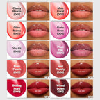 REVLON Super Lustrous Glimmer Lip Oil, Moisturizing & Tinted, Shiny Finish, Made with Plant-Based Squalane, 001 Candy Hearts, 0.13 fl oz