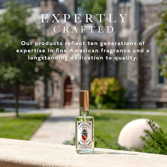 Caswell-Massey Jockey Club Cologne Spray, Aromatic Blend of Amber, Bergamot & Jasmine, Scented Cologne Spray For Men & Women, 3 Oz