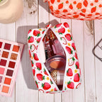 Soidram pink makeup bag quilted