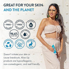 ALOE UP Ice Sunburn Relief Jelly - Pure Aloe Vera Gel Sunburn Relief for Adults & Kids, Aloe Vera Gel Face & Body, Natural Cruelty-Free Aloe Gel, Aloe Vera Gel Skin Lotion - 4 Oz (2pack)