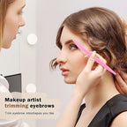 ﻿66PCS Eyebrow Razor Multipurpose Exfoliating Dermaplaning Tool for Face Facial and Eyebrow Shaper with Precision Cover for Women Men Easy to Use (66PCS)