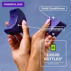 Ethique Purple Shampoo Bar for toning brassy hair - Plastic-Free, Cruelty-Free, Vegan, 3.88 oz - Formerly Tone It Down