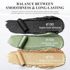 3PCS Cream Eyeshadow Stick,Pro Longwear Eye Shadow Sticks Pencil Crayon Makeup Sets-Golden Forest