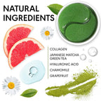 Green tea under eye patches