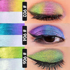 CHARMACY Multichrome 2 in 1 Cream Eyeshadow Stick, Waterproof Eye Brightener Highlighter Stick Makeup, High Pigmented, Smudge-Proof, Vegan & Cruelty-Free (SET2-902/904/906)