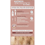 L’Oreal Paris Excellence Universal Nudes Permanent Hair Color, Ammonia Free Hair Dye for Gray Hair Coverage, 9N Natural Light Blonde, 1 Hair Dye Kit