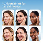 Eucerin Sun Tinted Sensitive Mineral Face Sunscreen Lotion SPF 35, Non-Comedogenic Mineral Sunscreen with Gentle Zinc Oxide Protection for Sensitive Skin, 1.7 Fl Oz Bottle