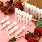 50 Pack Boho Baby Shower Lip Balm Party Supplies Bulk for Girls Guests Boys Baby Shower Gifts Neutral Gender Reveal Favors Prizes Souvenirs Winners Thank You Appreciation Gifts