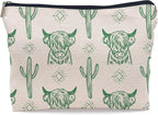 Western green makeup bag,western gifts