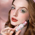 Flower Knows Midsummer Fairytales Lip Gloss G09 Dream Voyager + Violet Strawberry Rococo Glitter Lip Gloss G02 Rasberry Booze