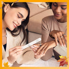 Beetles Gel Nail Polish Kit with U V Light -54 Pcs Gel Nail Kit Four Seasons Glow 32 Colors Set with Base Matte & Glossy Top Coat Soak Off Home DIY Manicure Nails Beginners Gifts for Women Teen Girls