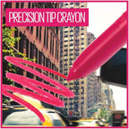 Maybelline Super Stay Ink Crayon Lipstick Makeup, Precision Tip Matte Lip Crayon with Built-in Sharpener, Longwear Up To 8Hrs, Accept A Dare, Wine Pink, 1 Count