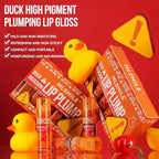 6 Colors Duck Lip Plumper Gloss,High Pigment Plumping Lip Gloss,Hydrating Lip Glow Oil, Lip Balm for women, Vegan Lip Makeup,Lip Stick Set for Women.Lip Care Oil Set.