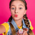 EXPRESSIONS 4pc Lip Gloss with Confetti Top – Berry Sweet Fruity Flavored Lip Gloss For Girls, Safe and Non-Toxic Confetti Lip Gloss Gift Set For Girls