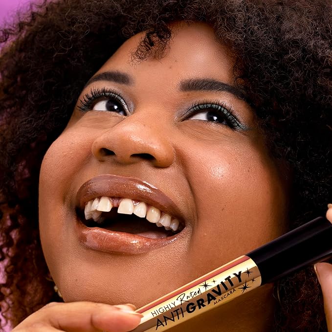 Milani Mascara Volume and Length, Highly Rated Anti-Gravity Black Shade with Castor Oil and Molded Hourglass Shaped Lash Coating Mascara Wand - 2 Pack