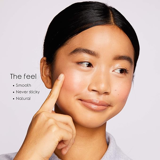 Frilliance Hydrating Cream Blush, Sheer Rosy Glow Tint, Cruelty Free Hypoallergenic for Teens of All Skin Types, 30 ml / 1 fl oz