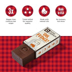 Duke Cannon Holiday Limited-Edition OH Fudge Big Brick of Soap - 10oz Bar, Triple Milled, Perfect for Men, Supports U.S. Veterans, 3 Pack