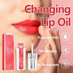 Conversionh Color Changing Lip Oil, Conversion Lip Stain, Conversionh Lip Oil, Boss up Magic Color Changing Lip Oil, Warm Change Hydrating Plumping Lip Nourishing Non-stick Oil (Red)