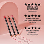 Rimmel Lasting Finish 8HR Soft Lip Liner Pencil - Vibrant, Blendable Formula to Lock Lipstick in Place for 8 Hours - 725 Tiramisu, .04oz