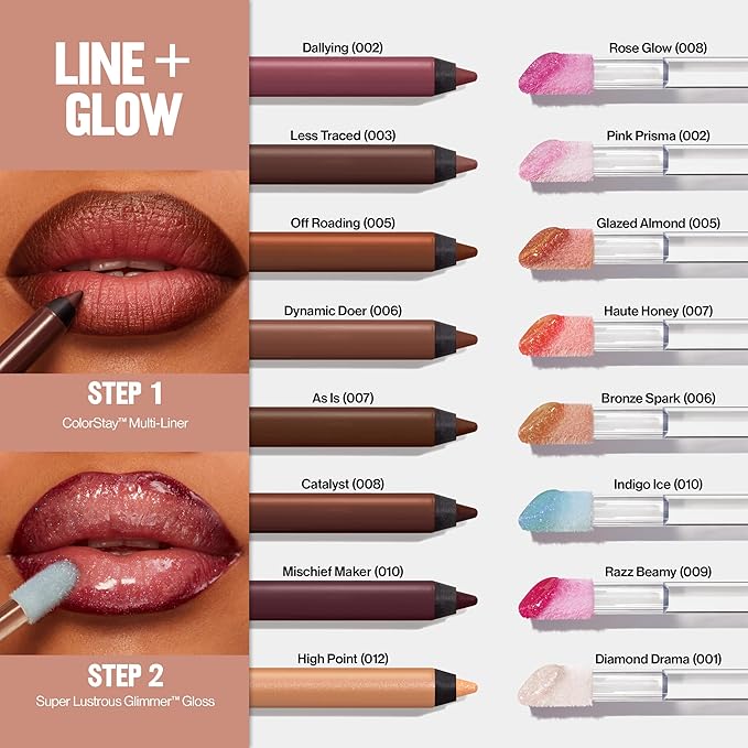 Revlon ColorStay Multi-Liner, Creamy Formula, Multiuse For Lips, Eyes & Face, Precision Brush for Easy Blending, 005 Off Roading