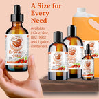 Bella Terra Oils Organic Rosehip Oil for Face, Pure Cold-Pressed Rose Hip Seed Oil for Skin & Hair, Natural Moisturizer & Anti-Aging Facial Oil
