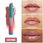 Maybelline Green Edition Balmy Lip Blush, Formulated With Mango Oil, Lightning, Cocoa Nude, 1 Count