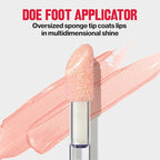 Revlon Super Lustrous Lip Gloss, Non-Sticky, Hydrating, High Shine Finish, 207 Pink Sky, 0.13 oz