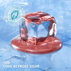 COVERGIRL Clean Fresh Yummy Plumper Lip Gloss, 700 Love At Frost Sight, Shiny, Vegan Formula, Easy to Apply, Minty Flavor, 0.33oz