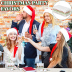 50 Pcs Christmas Lip Balms Mistletoe Gifts Bulk Christmas Vanilla Flavors Lip Balms Lips Moisturizer for Christmas Stocking Stuffers Xmas Party Supplies Favors