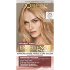 L’Oreal Paris Excellence Universal Nudes Permanent Hair Color, Ammonia Free Hair Dye for Gray Hair Coverage, 9N Natural Light Blonde, 1 Hair Dye Kit
