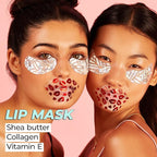 Vitamasques Under Eye Patches & Lip Mask Sheets, Best of Eyes & Lips Set - Eye Patches for Puffy Eyes - Under Eye Masks for Dark Circles and Puffiness