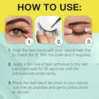 Ardell Active Lash - Pump’n, False Eyelashes, Cat Eye Lashes Wispy, Water-Resistant, Lightweight, 4 pairs, 1-Pack