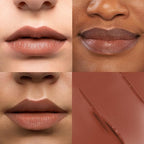 Julep So Plush Plumping Lip Gloss - Not Sorry - High-Shine Hydrating Lightweight Lip Color - Non-Sticky Formula - Vitamin E Soothes and Repairs Lips and With a Trace Creamy Lip Liner, Sweet Truffle