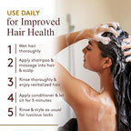 OKAY-Shampoo and Conditioner Black Jamaican Castor Oil Hair Care Set Moisture and Growth - Set Of 2