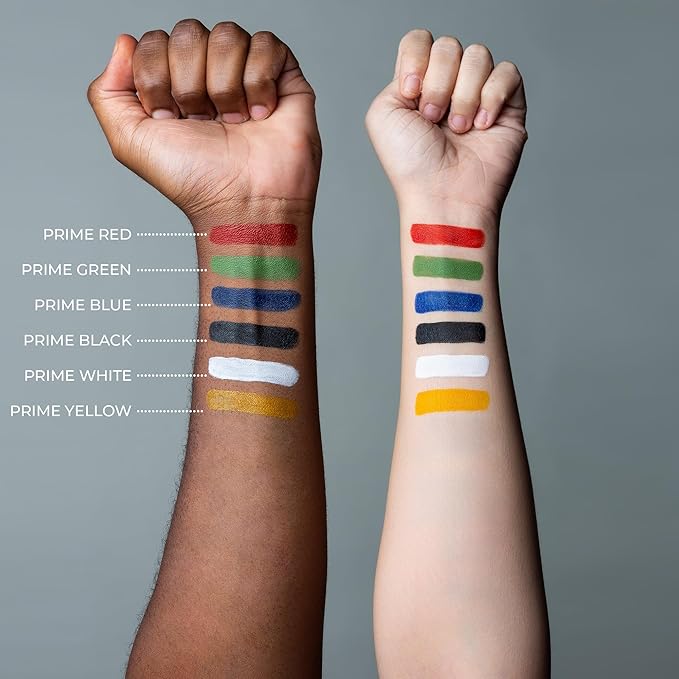 6 Color On Camera Primary Alcohol Activated Makeup