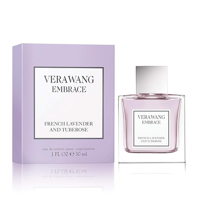 Vera Wang Embrace Eau De Toilette Spray for Women, French Lavender & Tuberose, 1 Fl Oz